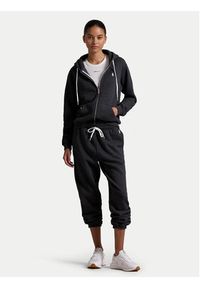Polo Ralph Lauren Bluza 211943008013 Czarny Regular Fit. Typ kołnierza: polo. Kolor: czarny. Materiał: bawełna
