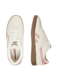Reebok Sneakersy CEO-FORTE LOUNGER AR30252W-CQR Écru. Materiał: zamsz, skóra