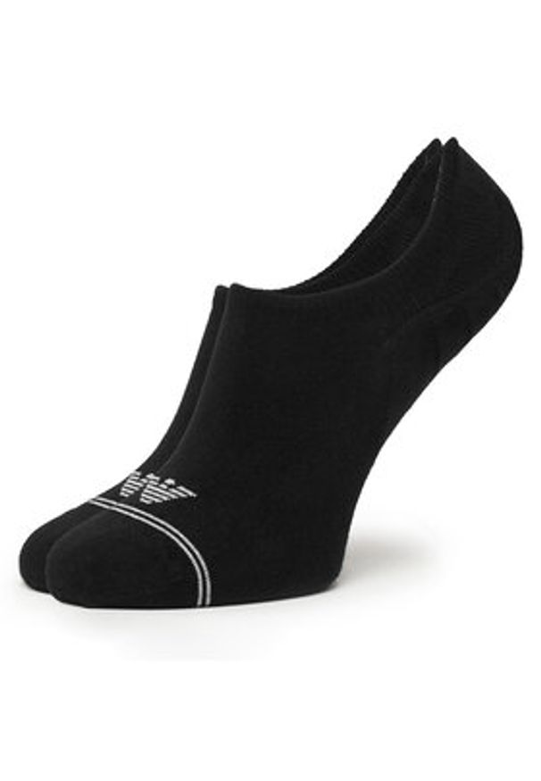 Emporio Armani Underwear Skarpety krótkie EW000582 AF20515 MC215 Czarny. Kolor: czarny. Materiał: bawełna