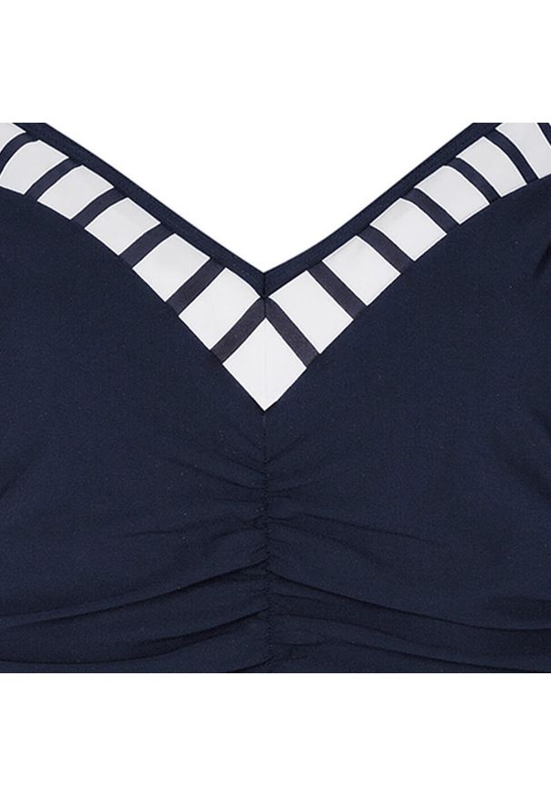 SUNFLAIR - Strój kąpielowy Basic. Kolor: niebieski, wielokolorowy, biały. Materiał: poliamid, elastan