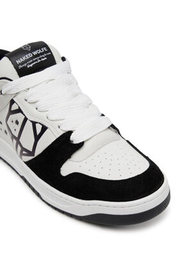Naked Wolfe Sneakersy CM-00 Biały. Kolor: biały. Materiał: skóra