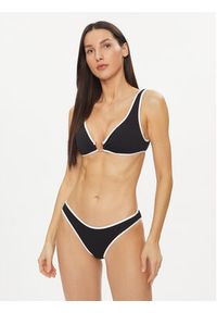 Seafolly Dół od bikini 40316-072 Czarny. Kolor: czarny. Materiał: syntetyk