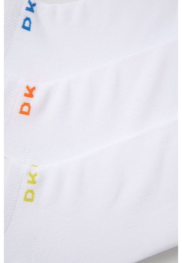 DKNY - Dkny - Skarpetki (3-pack). Kolor: biały