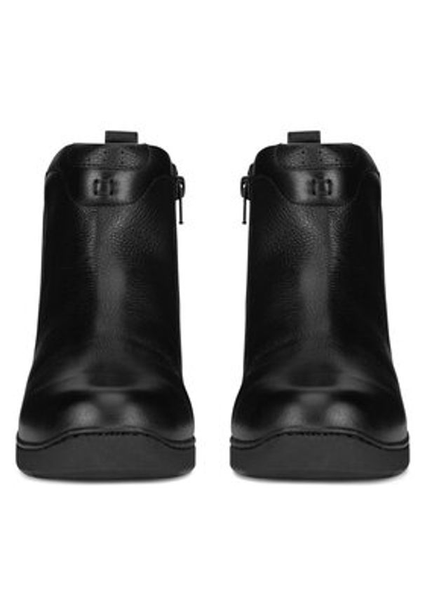 Go Soft Botki WI33-REBECA2-03 Czarny. Kolor: czarny. Materiał: skóra