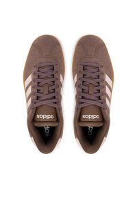 Adidas - adidas Sneakersy Vl Court Bold Shoes IH9152 Brązowy. Kolor: brązowy. Materiał: zamsz, skóra #4