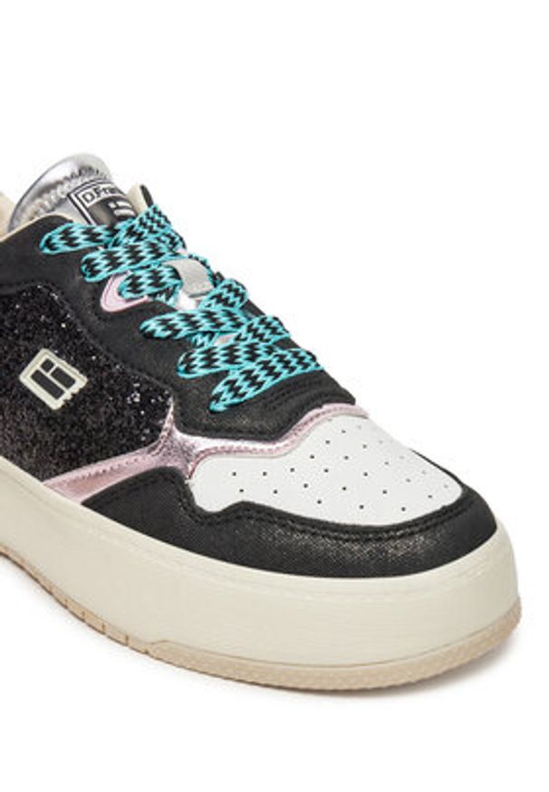 D.Franklin Sneakersy DFSH321096 Czarny. Kolor: czarny. Materiał: skóra