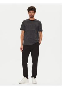 Michael Kors T-Shirt CS5529A5KS Czarny Regular Fit. Kolor: czarny. Materiał: bawełna #4