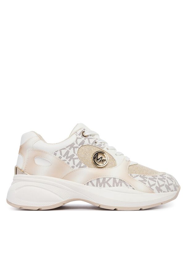 Sneakersy MICHAEL Michael Kors. Kolor: kremowy