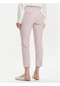 Marella Chinosy Turku 2413131041 Różowy Slim Fit. Kolor: różowy. Materiał: syntetyk #3