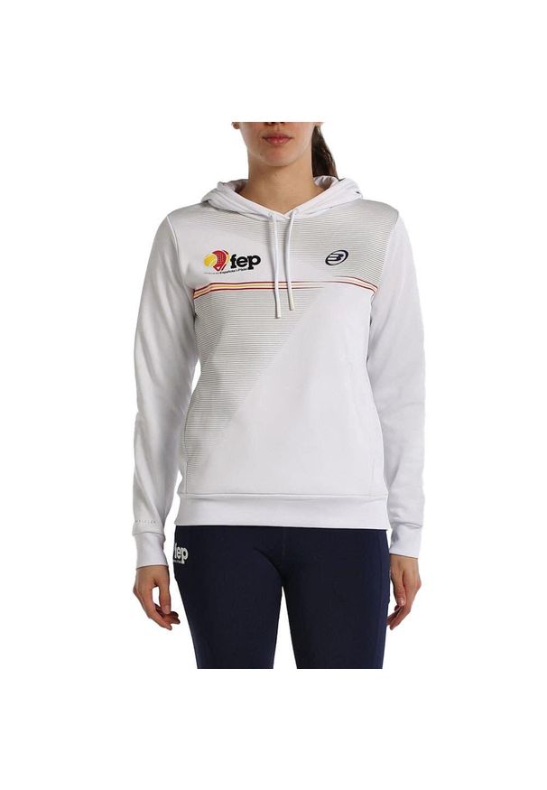 Sweatshirt Bullpadel Fuenla Woman. Kolor: biały