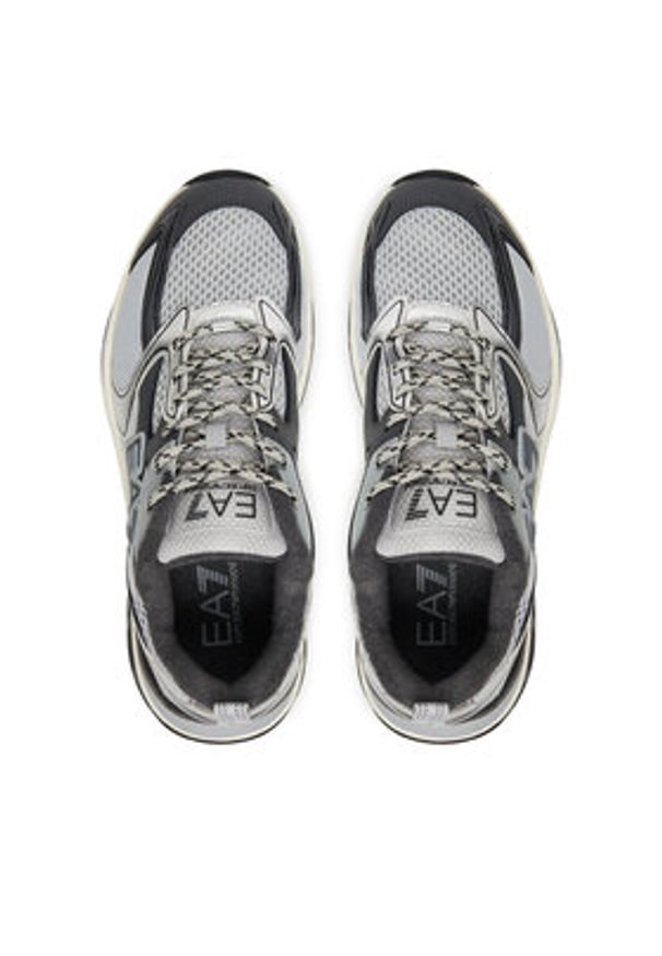 EA7 Emporio Armani Sneakersy X8X249 XK446 MZ222 Czarny. Kolor: czarny. Materiał: materiał