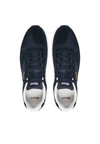 Blauer Sneakersy S5QUEENS01/MES-NVY/WHI Granatowy. Kolor: niebieski. Materiał: materiał #3