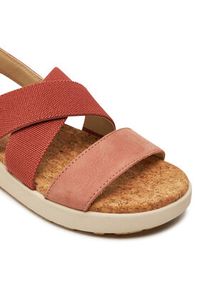 keen - Keen Sandały Elle Criss Cross 1028625 Pomarańczowy. Kolor: pomarańczowy. Materiał: materiał #2