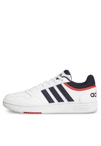 Adidas - adidas Sneakersy Hoops 3.0 Low Classic Vintage Shoes GY5427 Biały. Kolor: biały. Materiał: materiał #2