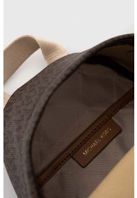 MICHAEL Michael Kors plecak damski kolor brązowy mały wzorzysty. Kolor: brązowy #3