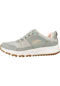 skechers - Tenisówki Skechers Model Escape Plan Kolor Zielony. Kolor: zielony. Materiał: syntetyk, tkanina, skóra. Model: Skechers Sport. Sport: turystyka piesza