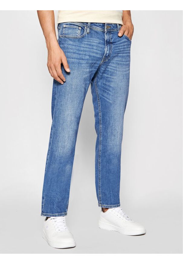 Jack & Jones - Jeansy Jack&Jones. Kolor: niebieski