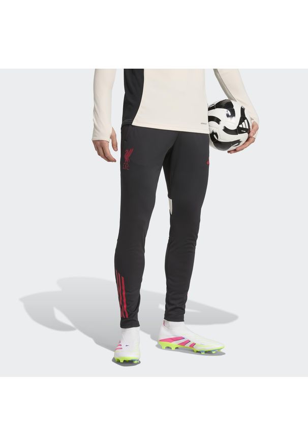Adidas - Spodnie treningowe Liverpool FC Tiro 25 Competition. Kolor: czarny. Sport: piłka nożna
