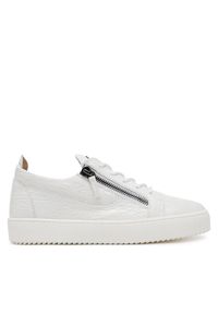 Giuseppe Zanotti Sneakersy RU00010/135 Biały. Kolor: biały. Materiał: skóra