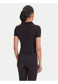Guess Bluzka V5YP10 Z3OA0 Czarny Regular Fit. Kolor: czarny. Materiał: syntetyk #5