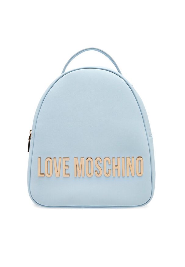 Love Moschino - Plecak LOVE MOSCHINO. Kolor: niebieski