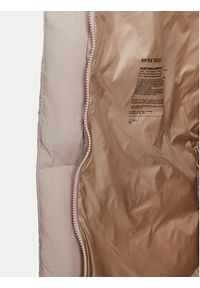 Hetrego - Hetregó Kurtka puchowa Valery 8N691 Beżowy Loose Fit. Kolor: beżowy. Materiał: syntetyk #7
