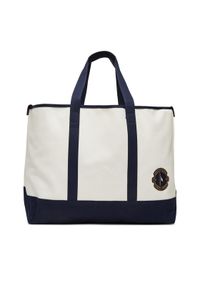 TOMMY HILFIGER - Tommy Hilfiger Torebka Th Summer Tote AM0AM13557 Biały. Kolor: biały