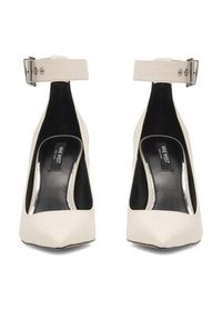 Nine West Szpilki SJ1487-2 Biały. Kolor: biały. Materiał: skóra. Obcas: na szpilce #2