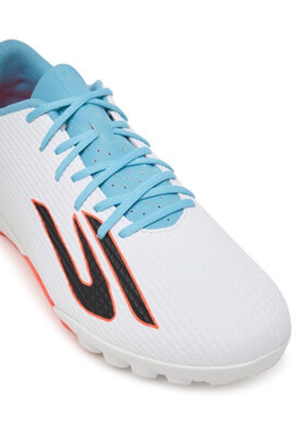 skechers - Skechers Buty do piłki nożnej Gold Tf 252124 WTQP Biały. Kolor: biały. Materiał: skóra