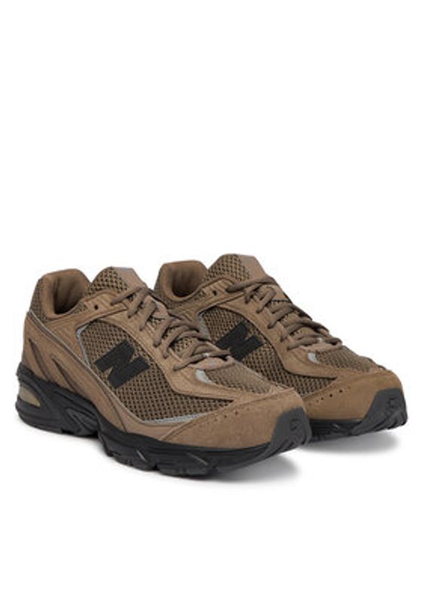 New Balance Sneakersy U50920U Brązowy. Kolor: brązowy. Materiał: skóra, zamsz