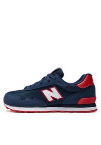 New Balance Sneakersy GC515KNR Granatowy. Kolor: niebieski. Materiał: materiał #5