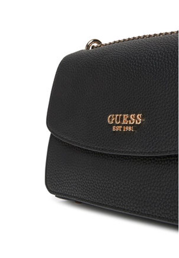 Guess Torebka Calista HWBG73 34210 Czarny. Kolor: czarny. Materiał: skórzane