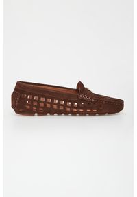 Casadei - Mokasyny damskie skórzane CASADEI. Materiał: skóra #3