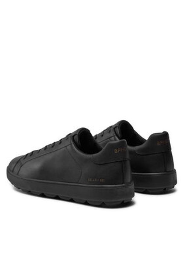 Geox Sneakersy U Spherica Ecub-1 U45GPC 00085 C9999 Czarny. Kolor: czarny. Materiał: skóra