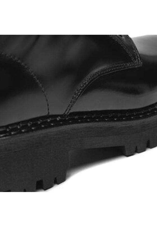 Tommy Jeans Trapery Urban Tommy Jeans Lace Up Boot EN0EN01995 Czarny. Kolor: czarny. Materiał: skóra