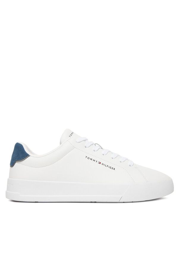 TOMMY HILFIGER - Sneakersy Tommy Hilfiger. Kolor: biały
