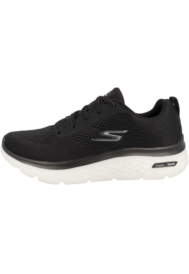 skechers - Buty do chodzenia męskie Skechers GO Walk. Zapięcie: sznurówki. Kolor: czarny. Materiał: materiał. Szerokość cholewki: normalna. Sport: turystyka piesza