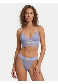 Hugo - HUGO Biustonosz braletka 50535060 Fioletowy. Kolor: fioletowy. Materiał: syntetyk #3