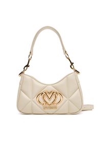 Love Moschino - LOVE MOSCHINO Torebka JC4080PP1NLC0110 Beżowy. Kolor: beżowy. Materiał: skórzane