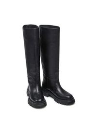 Badura Kozaki V787-19-1 Czarny. Kolor: czarny. Materiał: skóra #4