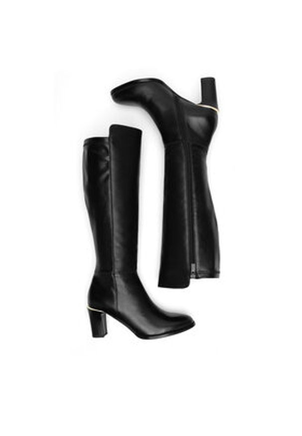 Lasocki Kozaki WYL3162-8Z Czarny. Kolor: czarny. Materiał: skóra