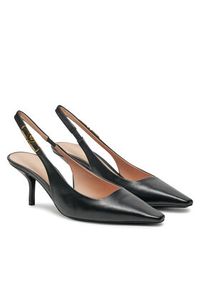 Emporio Armani Czółenka X3E478 XF271 00002 Czarny. Kolor: czarny. Materiał: skóra #7