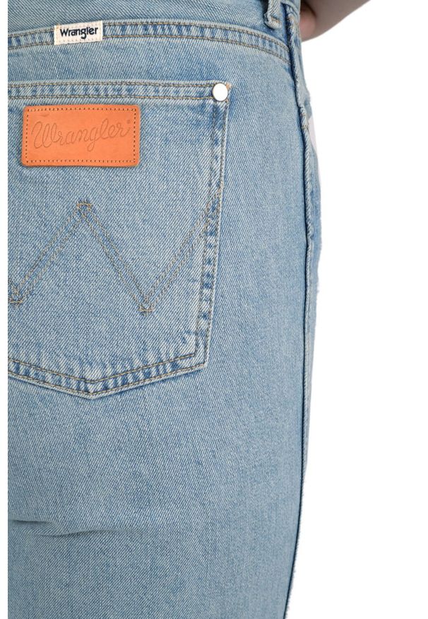 Wrangler - WRANGLER RETRO CROP BOYFRIEND DAMSKIE SPODNIE JEANSOWE TUBBLE B W29TFH17J 112128593. Styl: retro