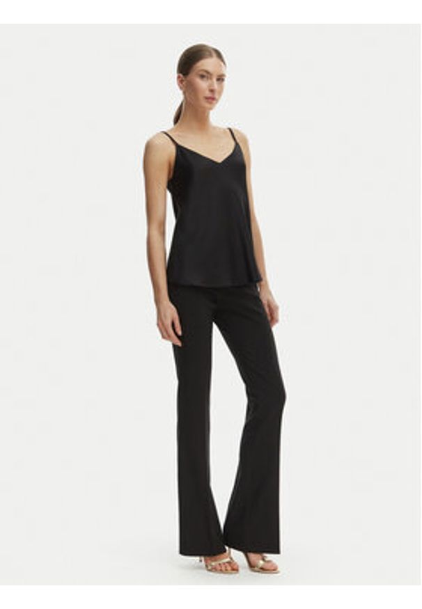 Rinascimento Top CFC0127685003 Czarny Regular Fit. Kolor: czarny. Materiał: syntetyk