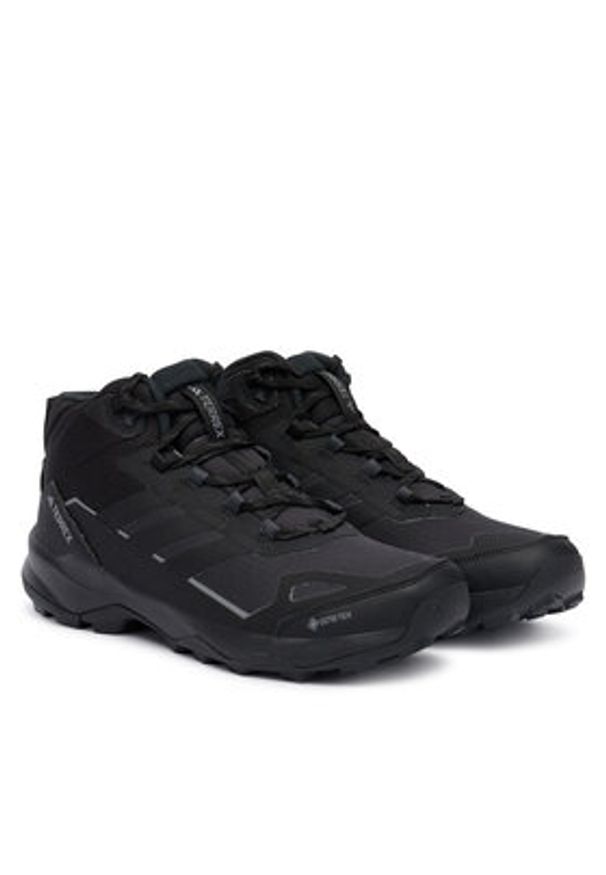 Adidas - adidas Trekkingi Terrex Skychaser AX5 Mid GORE-TEX JQ2207 Czarny. Kolor: czarny. Materiał: materiał. Technologia: Gore-Tex. Model: Adidas Terrex. Sport: turystyka piesza