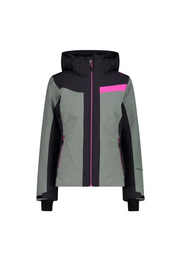 Kurtka damska narciarska CMP 34W4526. Kolor: zielony. Sezon: zima. Sport: narciarstwo