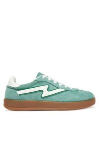 DeeZee Sneakersy AM25217 Zielony. Kolor: zielony. Materiał: materiał