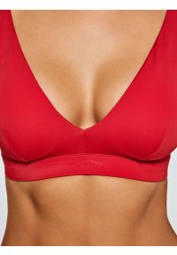 Big-Star - Góra od kostiumu kąpielowego czerwona Morra 603. Kolor: czerwony. Wzór: nadruk #2