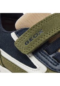 Geox Sneakersy B Kilwi Boy B45A7B 02214 CF3F4 M Khaki. Kolor: brązowy. Materiał: zamsz, skóra #6