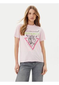 only - ONLY T-Shirt Lucy 15307412 Różowy Regular Fit. Kolor: różowy. Materiał: bawełna